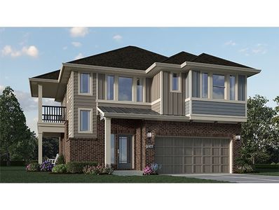 New construction Single-Family house 29607 Apple Glen Ct, Pattison, TX 77423 plan Capeside – Courtyard Collection - image