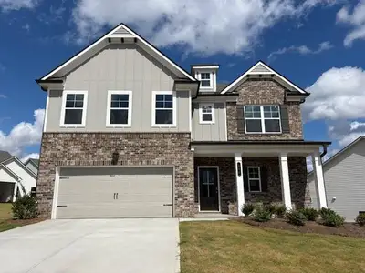 New construction Single-Family house 208 Cantrell View Ct, Cartersville, GA 30120 plan Brooke UHP - image