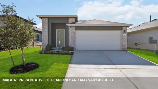 New construction Single-Family house 282 Mountain Pea Rd, Kyle, TX 78640 plan The Diana - image
