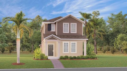 New construction Single-Family house 2526 Peace Of Mind Ave, Kissimmee, FL 34744 plan Cascade - image