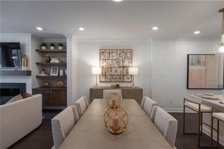 New construction Condo house 5144 Bandolino Ln, Unit 317, Peachtree Corners, GA 30092 plan The Adams - image 17