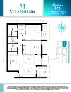 Floor Plan #202 Villa Ballada