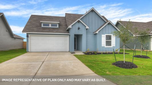 New construction Single-Family house 104 North Richland Drive, Lockhart, TX 78644 - photo 0