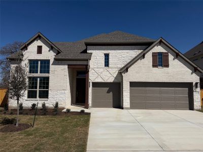 New construction Single-Family house 1224 Terrace View Dr, Georgetown, TX 78628 plan Villanova - image