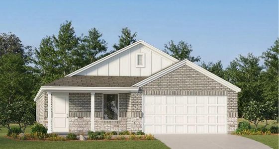 New construction Single-Family house 3033 Colusa Ridge Dr, Katy, TX 77493 plan Layton - image