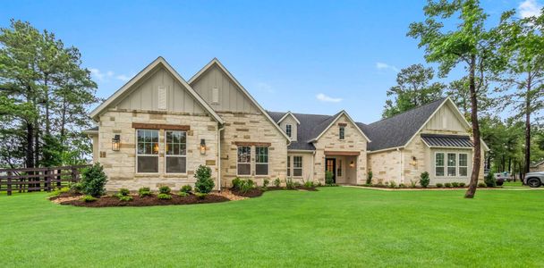 New construction Single-Family house 147 Homestead Hill Rd, New Waverly, TX 77358 plan 4947 - image