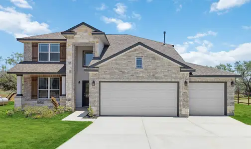 New construction Single-Family house 109 Jordans Est, San Antonio, TX 78264 plan Reagan - image