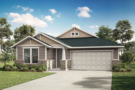 New construction Single-Family house 7616 Autumn Hill Dr, Krum, TX 76249 plan Madison - image