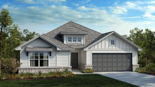 New construction Single-Family house 12110 Vine Blossom, Schertz, TX 78154 plan Driskill - image