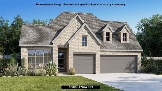 New construction Single-Family house 13441 Hidden Falls Drive, Fort Worth, TX 76008 Design 2776W- photo 0