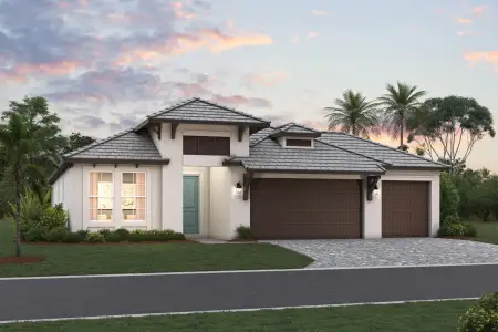 New construction Single-Family house 1733 Lugano Cir, Venice, FL 34275 plan Calusa - image