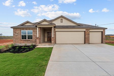 New construction Single-Family house 109 Reno Trail, Floresville, TX 78114 Esparanza- photo 0