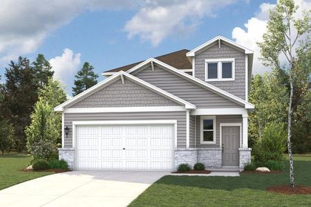 New construction Single-Family house 159 Hornet St, Elgin, TX 78621 plan Willow - image