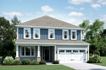 New construction Single-Family house 2013 Garden Flower Dr, Apex, NC 27523 plan Wrightsville - Single Family Signature Collection - image