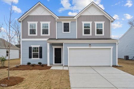 New construction Single-Family house 929 Rift Valley Drive, Zebulon, NC 27597 Beacon- photo 0