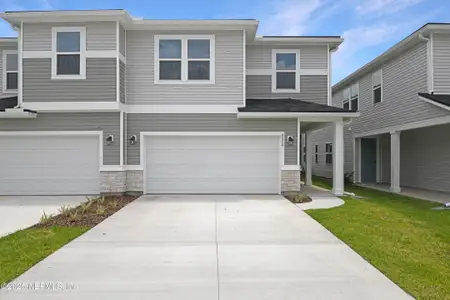 New construction Townhouse house 6024 Oracle Ct, Jacksonville, FL 32205 plan Sandalwood - image