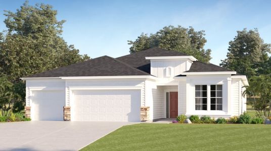 New construction Single-Family house 45 Bellaire Isle, Saint Augustine, FL 32092 Princeton- photo 0