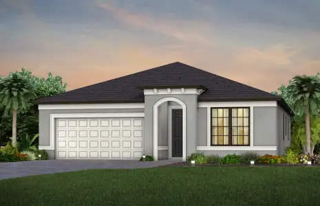New construction Single-Family house 2688 Winding Creek Trl, North Port, FL 34289 plan Heston - image