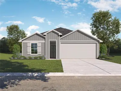 New construction Single-Family house 450 China Grove Ln, China, TX 77613 plan Harris - image