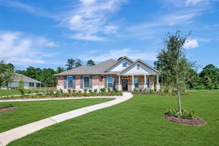 New construction Single-Family house 16639 Gaines Glen Ln, Montgomery, TX 77316 plan Brazos - Premier Collection - image