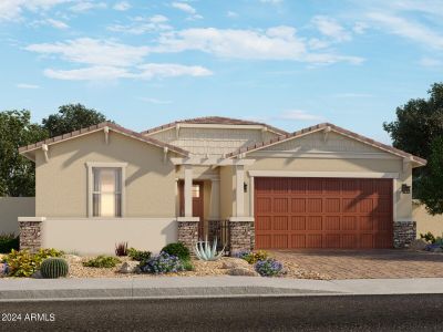 New construction Single-Family house 17798 W Coolidge Street, Goodyear, AZ 85395 The Lark- photo 0