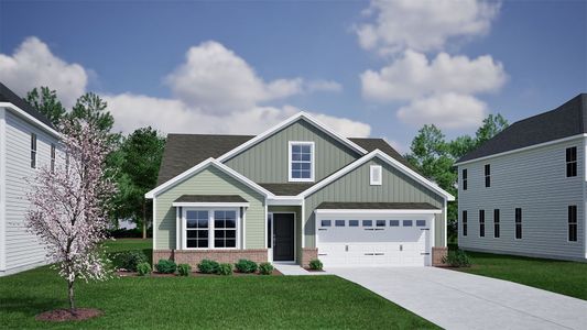 New construction Single-Family house 206 Rodeo Dr, Shelby, NC 28150 plan Durham II - image