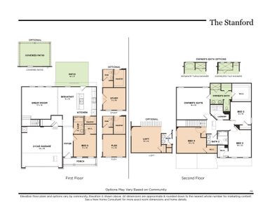 New construction Single-Family house 2021 Creekland View Blvd, Nashville, TN 37207 plan The Stanford - image 7