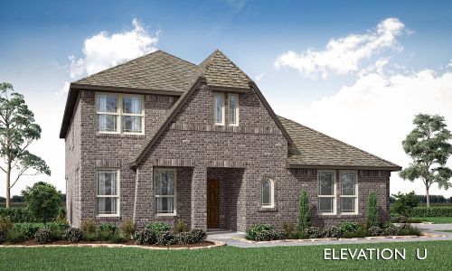 New construction Single-Family house Red Oak, TX 75154 plan Bayberry Side Entry - image