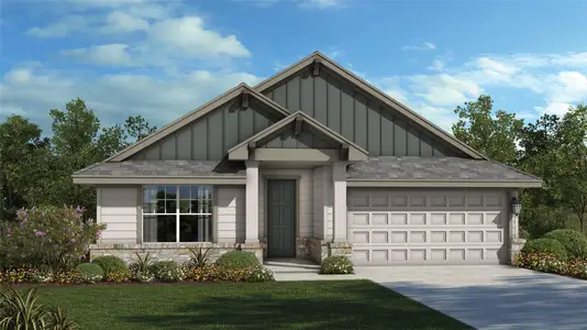 New construction Single-Family house 113 Salado Creek Trl, Bastrop, TX 78602 plan Hamilton - image