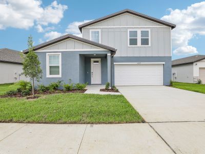 New construction Single-Family house 12579 Hourglass Wy, Dade City, FL 33525 plan Lotus - image