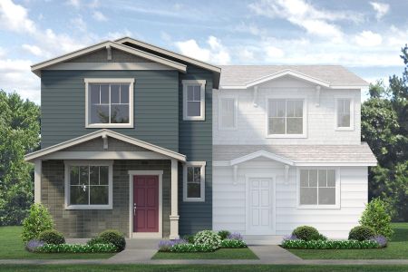 New construction Duplex house 2373 Harlequin Pl, Johnstown, CO 80534 plan Biscayne - image 16