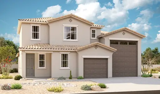 New construction Single-Family house 48747 N Lula St, Queen Creek, AZ 85118 plan Zinc - image