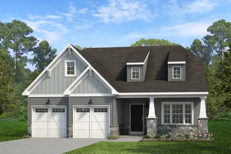 New construction Single-Family house Norwood, NC 28128 plan Woodford - image