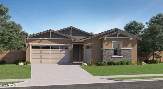 New construction Single-Family house 25491 N 149Th Ave, Surprise, AZ 85387 plan Trillium Plan 4585 - image