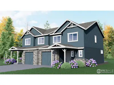 New construction Duplex house 4733 Degas Dr, Loveland, CO 80538 - image