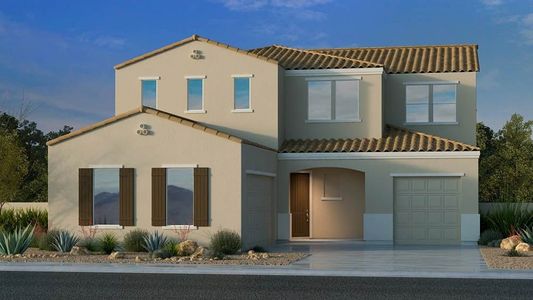 New construction Single-Family house 4140 E Desert Lilly Ln, San Tan Valley, AZ 85140 plan Kingston - image