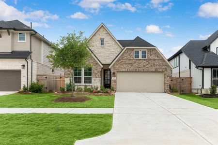 New construction Single-Family house 29655 Blooming Grove Way, Fulshear, TX 77441 Bluebird- photo 1 1