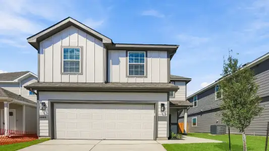 New construction Single-Family house 13615 Helton Pass, St. Hedwig, TX 78152 plan The Lowry - image