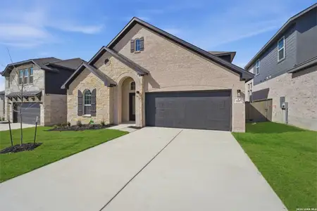 New construction Single-Family house 155 Hazel Wy, Mico, TX 78056 plan Glenwood - image