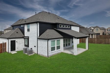 New construction Single-Family house 907 Egret Ln, Forney, TX 75126 Riverstone 3FSW (w/Media)- photo 2 2
