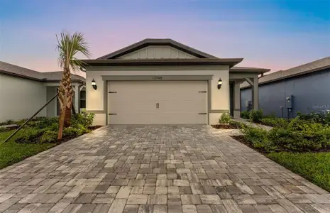 New construction Single-Family house 13748 Rocky Pine Pl, Spring Hill, FL 34610 plan Hallmark - image