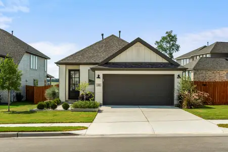 New construction Single-Family house 337 Langhorne Bnd, Liberty Hill, TX 78642 - image