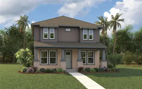 New construction Single-Family house 1522 W Arch St, Tampa, FL 33607 plan Fish Hawk - image