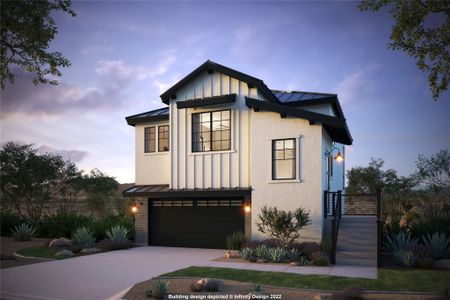 New construction Single-Family house 18 Maybury Wy, Lakeway, TX 78738 The Huffman- photo 0