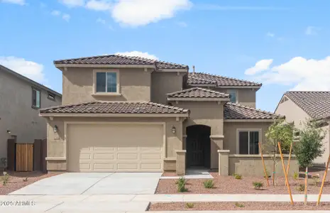 New construction Single-Family house 17812 W Getty Dr, Goodyear, AZ 85338 Prato- photo 0