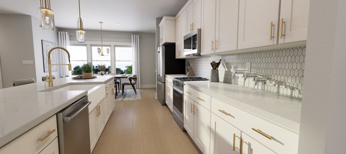 New construction Townhouse house 2420 Adrift Rd, Fuquay Varina, NC 27526 plan Cora - Midtown Collection - image 7