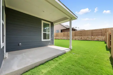 New construction Single-Family house 181 Coleto Trl, Cedar Creek, TX 78602 plan Medina II - image