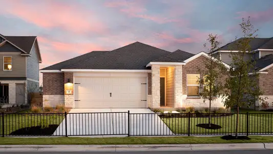 New construction Single-Family house 1645 Boggy Creek Ranch Rd, Georgetown, TX 78628 plan Aplin II - image