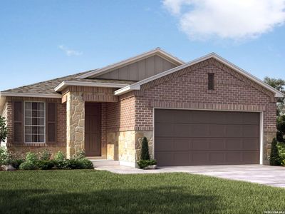 New construction Single-Family house 9911 Briceway Gap, San Antonio, TX 78254 - image