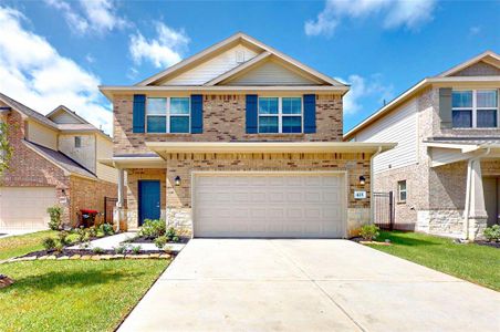 New construction Single-Family house 483 Long Beach Bay Drive, Katy, TX 77493 - photo 0